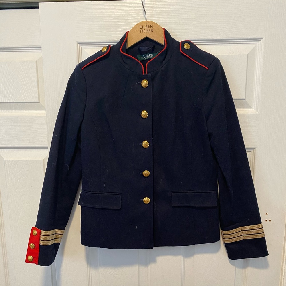Ralph Lauren Officer's Jacket (Navy) Coat